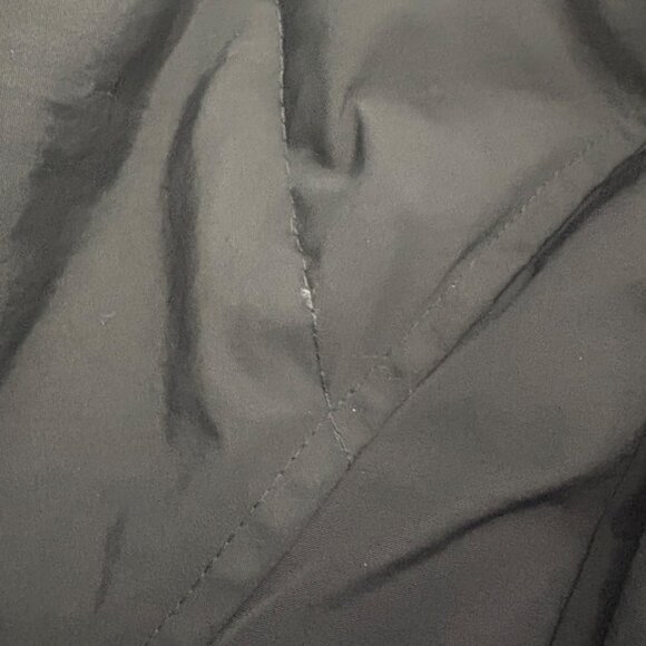 Long Black Puffer Coat With Faux Fur Hood & Zipper Closure By You.u Size XL - Picture 14 of 16